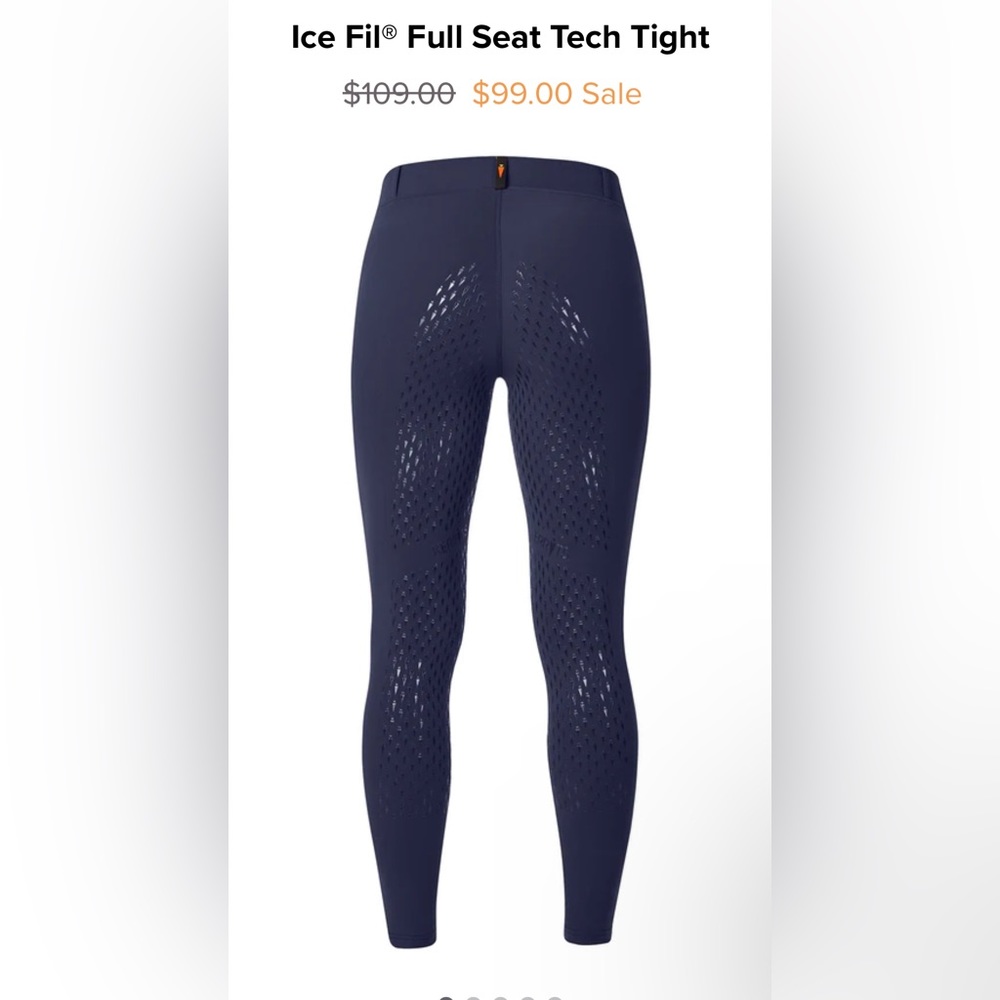 Navy Ice Fil Kerrits Riding Tights